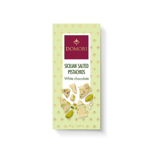 Domori - Antologia Le Tavolette - Sicilian salted Pistachios